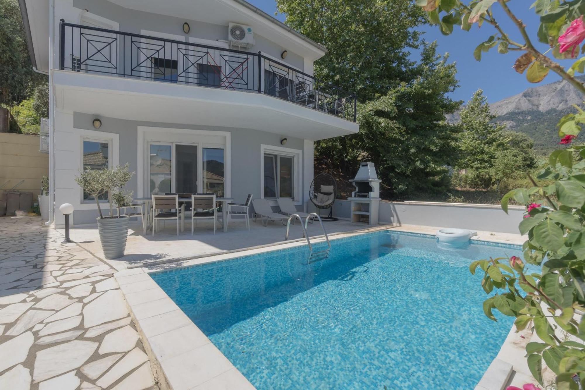 Diamanti Villa, Pool & Barbecue 스칼라 포타미아스 외부 사진
